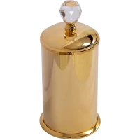 Контейнер для ватных дисков Cezares Aphrodite APHRODITE-PC-03/24-Sw золотой