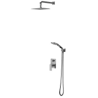 Душевой комплект 250 мм Omnires Baretti SYSBA10CR