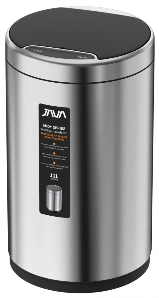 

Мусорное ведро 12л Java S-882-12L