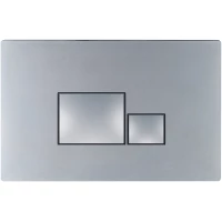 Кнопка смыва BelBagno BB070CR.MAT для инсталляции, матовый хром
