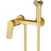 Гигиенический душ Splenka S54.51.03 со смесителем, золотой матовый