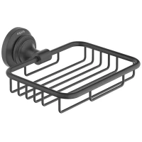 Мыльница Aquatek Классик AQ4533MB настенная, черный матовый