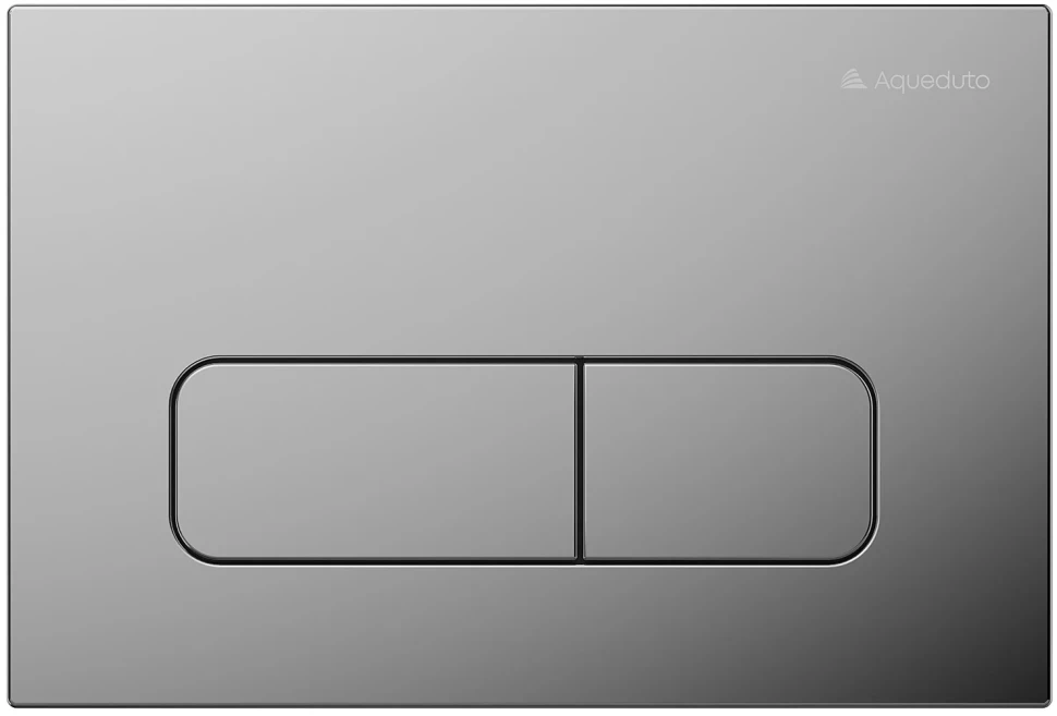 Смывная клавиша Aqueduto Forma глянцевый хром FOR0100 - фото 1