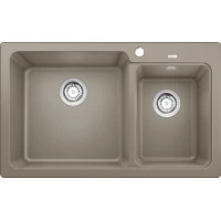 Кухонная мойка Blanco Naya 8 519652 81,5x50 см, серый беж