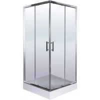 Душевой уголок с поддоном Esbano ESR-8024 ESUGR8024 90x90 см, профиль хром, стекло матовое