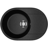 Кухонная мойка Practik PR-M-610-004 61x47 см, оникс