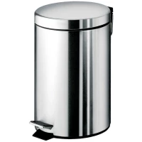 Мусорное ведро 7л Gedy Argenta 2409(13)