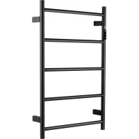 Полотенцесушитель электрический Wonzon & Woghand Bonn WW-AL405-GM 738x475, МЭМ правый, темный графит матовый