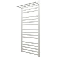 Полотенцесушитель электрический Grota Comfort 4650186715944 1500x630, ТЭН левый/правый, белый матовый