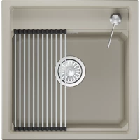 Кухонная мойка Granula 5002i, КРЕМАН 50x51 см, кремовый