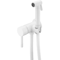 Гигиенический душ Boheme Uno 467-MW со смесителем, белый матовый