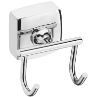 Крючок Fora Keiz K053 двойной, для ванны, хром