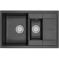 Кухонная мойка Granula 7802, шварц