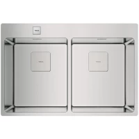 Кухонная мойка Teka Forlinea RS15 2B 740 полированная сталь 115030011