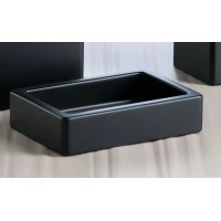 Мыльница Stil Haus Rettangolo 1201(NE) настольная, черный
