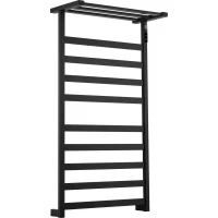 Полотенцесушитель электрический Wonzon & Woghand Frankfurt WW-A1029-MB 900,5x480, МЭМ правый, черный матовый