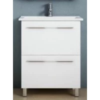 Тумба белый глянец 65 см Corozo Мирэль SD-00000359