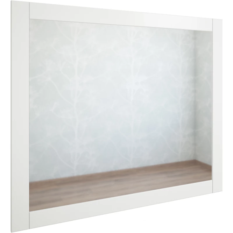 Комплект мебели белый матовый 95 см Sanflor Ванесса C15328 + C15326