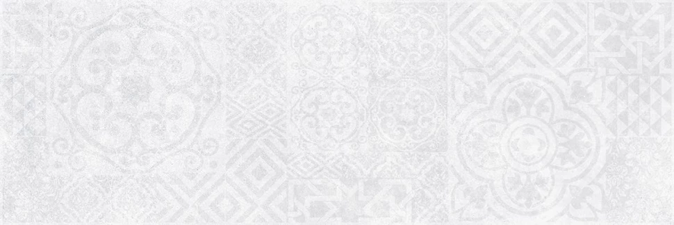 Плитка настенная Laparet Alabama 20x60 серый, узор 60016 - фото 1