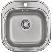 Кухонная мойка матовая сталь Ukinox Галант GAM465.488 -GT6K 0C