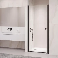 Душевая дверь RGW PA-03B New Passage 54080306-14 60 см, профиль черный матовый, стекло прозрачное