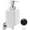 Дозатор для жидкого мыла Stil Haus Urania U30(23-BI) настенный, черный матовый/белый - 1