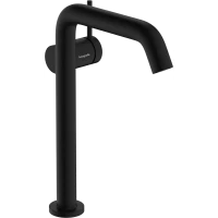 Смеситель для раковины Hansgrohe Tecturis S 73370670 CoolStart, с донным клапаном, черный матовый
