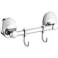 Планка с крючками Fashun A1615-2 для ванны, хром