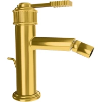 Смеситель для биде Remer Atelier AL20BG с донным клапаном, золотой матовый