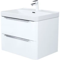 Тумба под раковину IDDIS Cloud X CLX70W0i95 67,8 см, подвесная, белый глянец