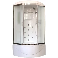 Душевая кабина 100x100x217 см Royal Bath RB100NRW-C-CH матовое
