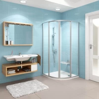 Душевой уголок 80x80 см Ravak Supernova SKCP4 31140U00ZG Grape