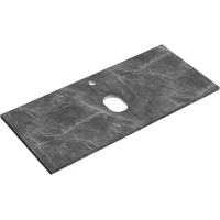 Столешница 100 см черный Sancos TT100A1X