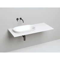 Раковина Salini S-Sense Marea 01 1802101G 64,5x38,7 см, встраиваемая сверху, белый глянец