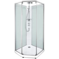 Душевая кабина 100x100x215 см IDO Showerama 10-5 Comfort 558.208.316 прозрачное