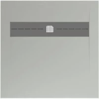 Душевой поддон Allen Brau Infinity 8.21001-PWM 90x90 см, из литьевого мрамора, квадратный, папирус матовый