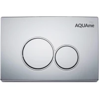Кнопка смыва AQUAme AQM4101CR для инсталляции, хром