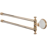 Полотенцедержатель 49 см белый/золото Tiffany World Harmony TWHA013bi/oro