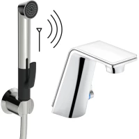 Смеситель для раковины с донным клапаном с гигиеническим душем Oras Alessi 8712F