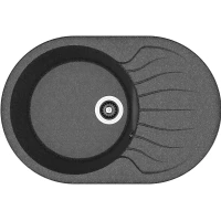 Кухонная мойка Dr.Gans Берта 760 25.040.C0760.407 76x51 см, черный