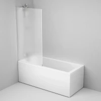 Шторка для ванны 80 см AM.PM Gem W90BS-080-140CM матовое