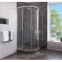 Душевой уголок 89x89 см Veconi Rovigo RV107-90-01-C4 прозрачное