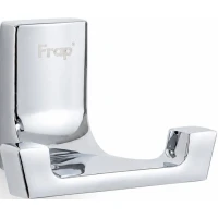 Крючок Frap F30605-2 двойной, для ванны, хром