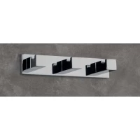 Планка с крючками Colombo Design Look LC37 для ванны, хром