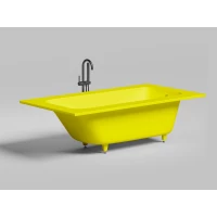 Ванна из литьевого мрамора Salini S-Sense Orlanda Plus 102014GF 189x99 см, покраска по RAL глянец полностью