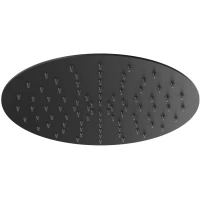 Верхний душ Plumberia Selection SAT3174NO 250 мм, черный матовый