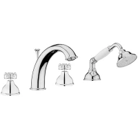 Смеситель на борт ванны Webert Ottocento OT730101015