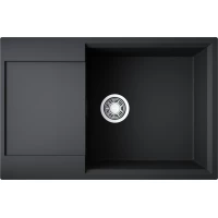 Кухонная мойка Omoikiri Artgranit Daisen 78-LB-BL 4993692 78x51 см, черный