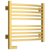 Полотенцесушитель электрический 500x500 золотой матовый МЭМ левый Сунержа Аркус 2.0 032-5604-5050