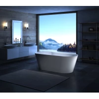 Акриловая ванна BelBagno BB14 178x84 см, отдельностоящая, белый
